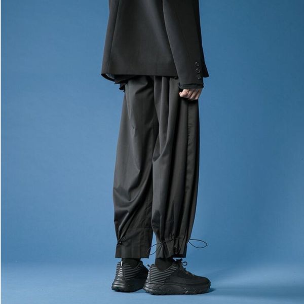 2021 harem men's fashion solid color drawstring casual men streetwear hip-hop straight pants mens m-2xl h199, Black
2021 harem men's fashion solid color drawstring casual men streetwear hip-hop straight pants mens m-2xl h199, Black
