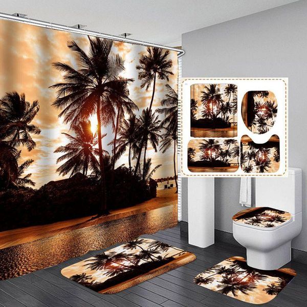 3d digital printing shower curtain 4 pieces for home / l / party decoration 180 * 180cm
3d digital printing shower curtain 4 pieces for home / l / party decoration 180 * 180cm
