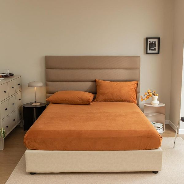sheets & sets flannel velvet bed sheet soft fitted kids mattress cover queen double king size linens no pilowcase 150x200cm
sheets & sets flannel velvet bed sheet soft fitted kids mattress cover queen double king size linens no pilowcase 150x200cm