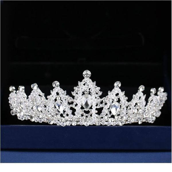 bridal crown silver color rhinestone crystal wedding crown princess headdress bridal handmade hair accessories weddi qylskw
bridal crown silver color rhinestone crystal wedding crown princess headdress bridal handmade hair accessories weddi qylskw