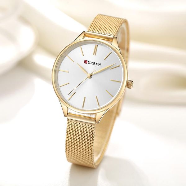 wristwatches women quartz clock curren brand ladies bracelet watches elegant minimalism woman's wristwatch relogios feminin, Slivery;brown
wristwatches women quartz clock curren brand ladies bracelet watches elegant minimalism woman's wristwatch relogios feminin, Slivery;brown