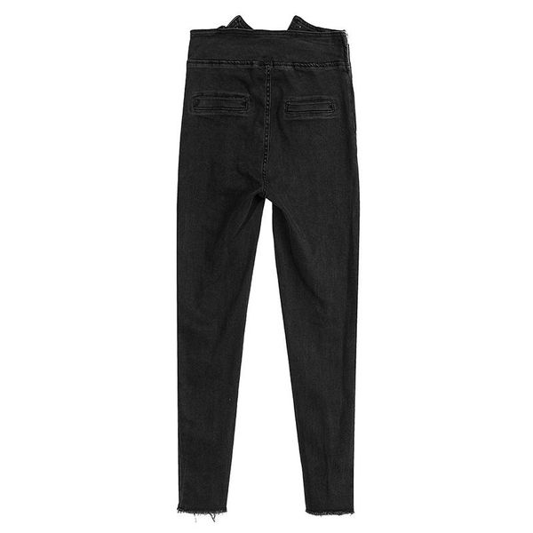 women's jeans black high waist blue long leg burrs metal button women trousers fashion tide spring autumn 2021 1dd2349
women's jeans black high waist blue long leg burrs metal button women trousers fashion tide spring autumn 2021 1dd2349