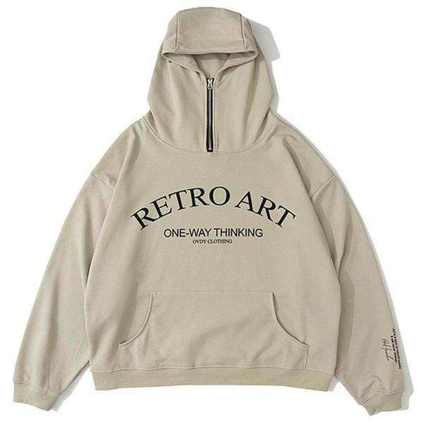 men's hoodies & sweatshirts letter print couple hoodie sweatshirt womens oversize retro gothic pullover female cotton zipper, Black
men's hoodies & sweatshirts letter print couple hoodie sweatshirt womens oversize retro gothic pullover female cotton zipper, Black