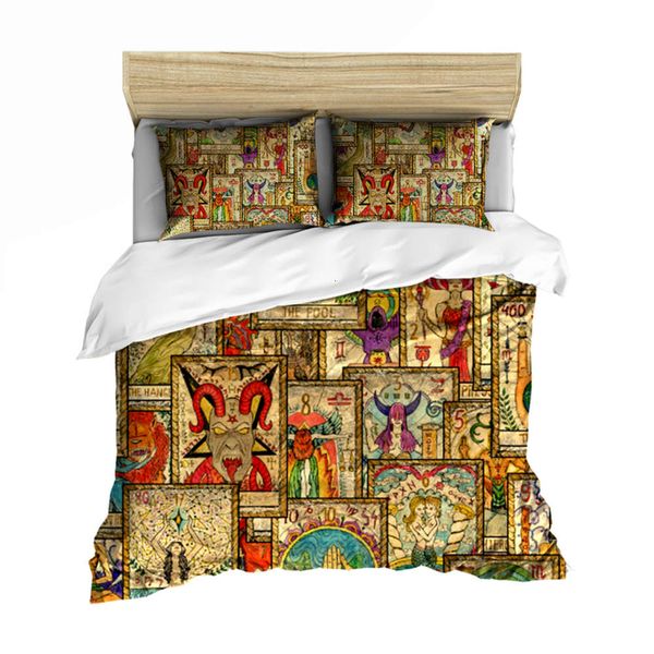 2/3 piece tarot bedding sets wtern culture winter home teens room decor duvet cover set vintage style bed cover pillowcase
2/3 piece tarot bedding sets wtern culture winter home teens room decor duvet cover set vintage style bed cover pillowcase