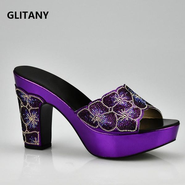 new arrival purple color italian design women shoe slip on summer slipper shoes lady high heels shoe for party, Black
new arrival purple color italian design women shoe slip on summer slipper shoes lady high heels shoe for party, Black