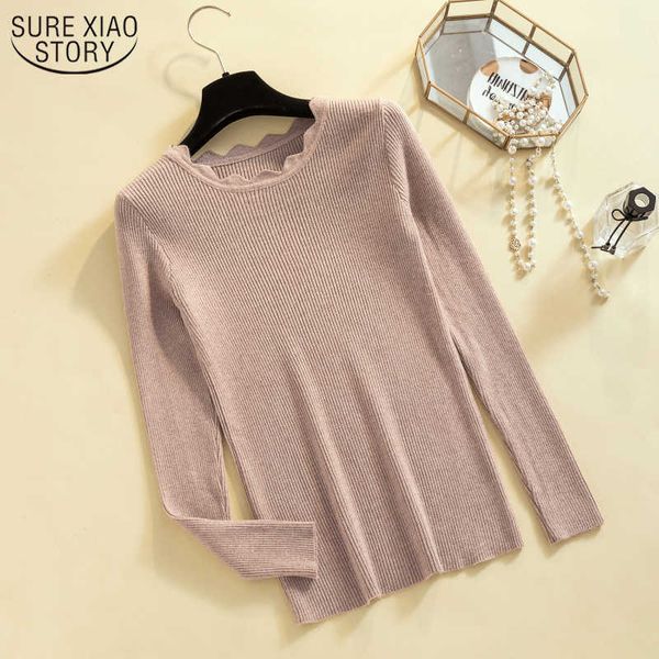 autumn winter chic bottoming pullover office lady solid women's sweaters fashion women's knitwear sweater long sleeve 10427 210528, White;black
autumn winter chic bottoming pullover office lady solid women's sweaters fashion women's knitwear sweater long sleeve 10427 210528, White;black