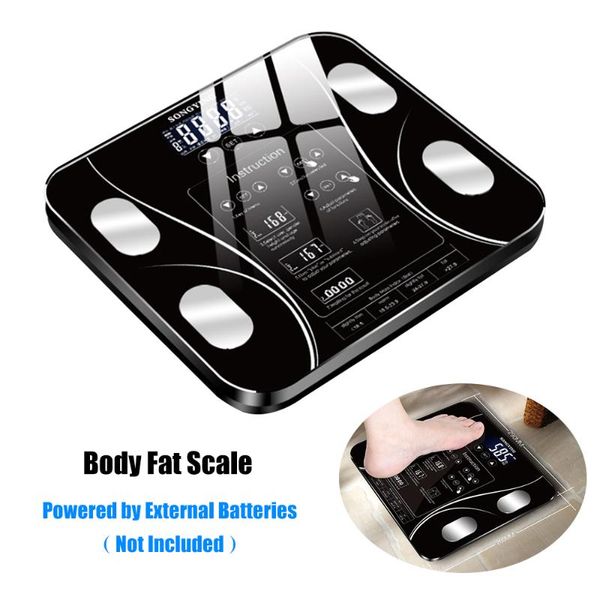 smart scales body fat electronic weight scale high precision digital bmi water mass health composition analyzer monitor
smart scales body fat electronic weight scale high precision digital bmi water mass health composition analyzer monitor