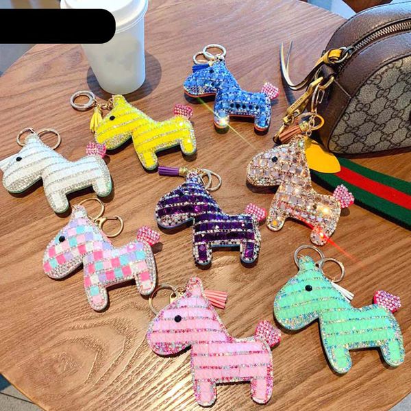 fashion accessories cartoon full diamond pony keychain leather action figure car keychain, Silver
fashion accessories cartoon full diamond pony keychain leather action figure car keychain, Silver