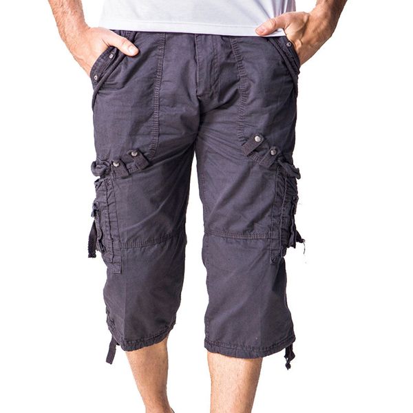 2021 new men casual tactical 6 pockets men's cropped trousers male cotton loose shorts short pants plus size 7y9g, White;black
2021 new men casual tactical 6 pockets men's cropped trousers male cotton loose shorts short pants plus size 7y9g, White;black