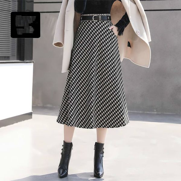 spring houndstooth plaid wool high waist thin middle buttocks woman black skirt y207 iv75
spring houndstooth plaid wool high waist thin middle buttocks woman black skirt y207 iv75