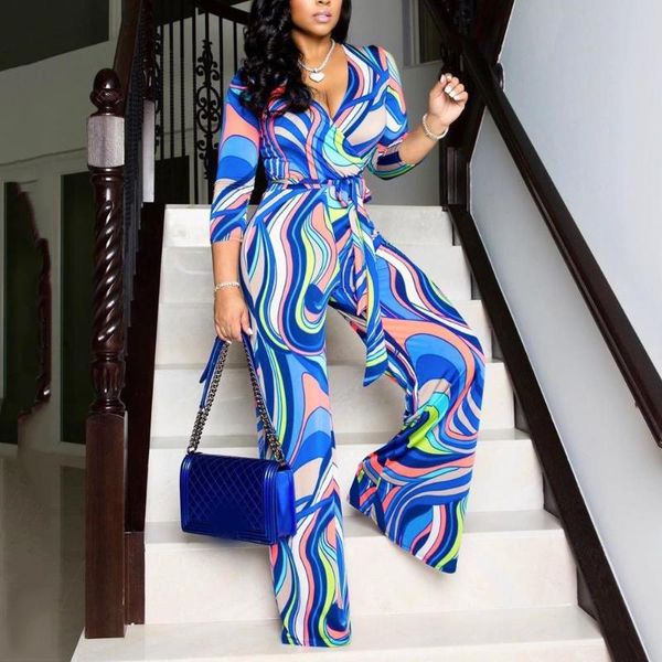 gym clothing jumpsuits for women 2021 blue print deep v neck long pants autumn fall fashion party dinner elegant, White;black
gym clothing jumpsuits for women 2021 blue print deep v neck long pants autumn fall fashion party dinner elegant, White;black