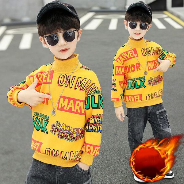 hoodies & sweatshirts boys' cotton fleece 2021 casual warm plus velvet thicken winter autumn teenager children's clothing, Black
hoodies & sweatshirts boys' cotton fleece 2021 casual warm plus velvet thicken winter autumn teenager children's clothing, Black