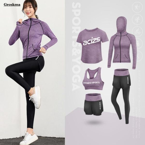 yoga outfit est women 5 piece set plus size coats fitness gym high waist pants sportswear bra running t shirt shorts suits 3xl
yoga outfit est women 5 piece set plus size coats fitness gym high waist pants sportswear bra running t shirt shorts suits 3xl