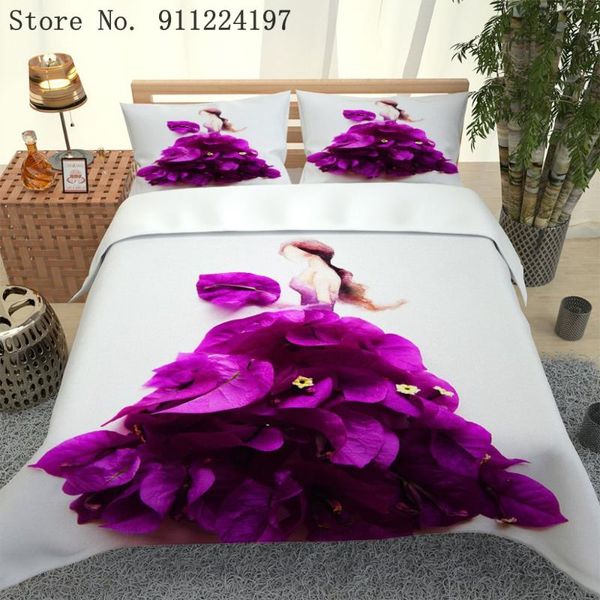 3d purple petal skirt printing comforter bedding set girls duvet cover white quilt cover luxury bedclothes microfiber bed linen
3d purple petal skirt printing comforter bedding set girls duvet cover white quilt cover luxury bedclothes microfiber bed linen