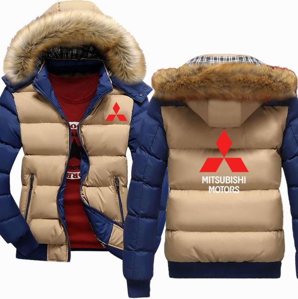 men's hoodies & sweatshirts 2021 autumn and winter mitsubishi logo zipper plus fleece hoodie sportswear printed thickened sports high, Black 
men's hoodies & sweatshirts 2021 autumn and winter mitsubishi logo zipper plus fleece hoodie sportswear printed thickened sports high, Black
