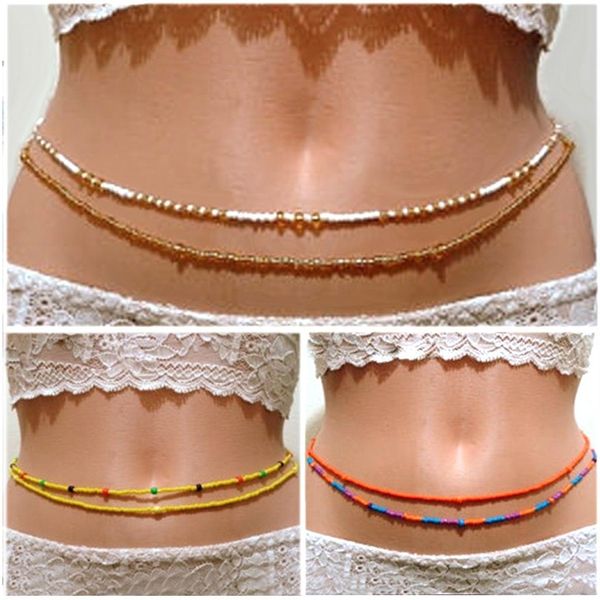 summer beach body jewelry for women chains necklace belly girl bohemia double beads chain waist bikini, Silver
summer beach body jewelry for women chains necklace belly girl bohemia double beads chain waist bikini, Silver