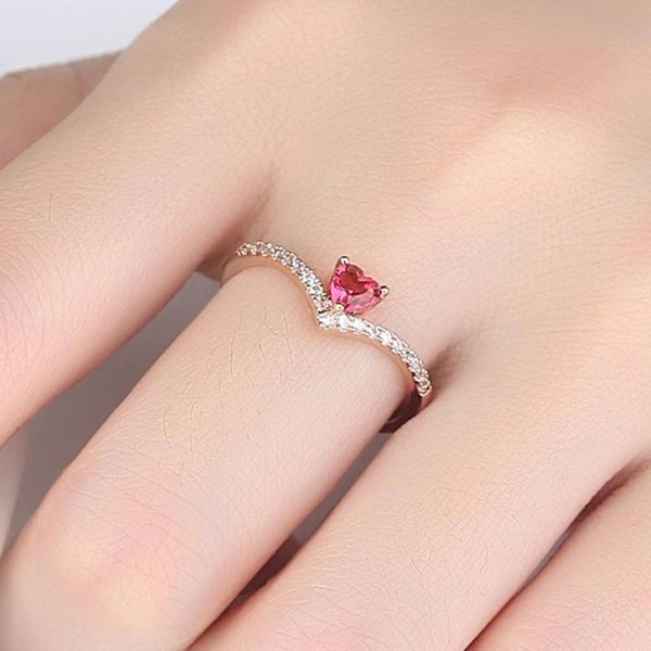 wedding rings women's ring fashion rose gold color + pink cz adjustable hand heart shaped banquet engagement for girlfriend, Slivery;golden
wedding rings women's ring fashion rose gold color + pink cz adjustable hand heart shaped banquet engagement for girlfriend, Slivery;golden