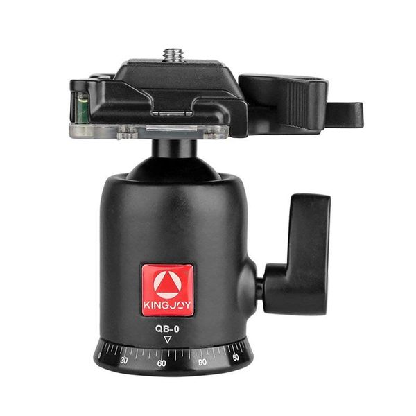 kingjoy qb-0 heavy duty pgraphy camera tripod ball head 360 degree rotation panoramic ballhead with 1/4in screw quick releas
kingjoy qb-0 heavy duty pgraphy camera tripod ball head 360 degree rotation panoramic ballhead with 1/4in screw quick releas
