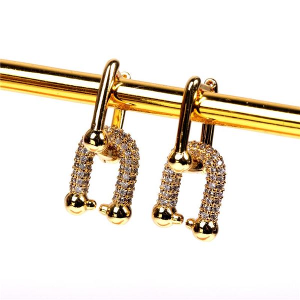 hoop & huggie eyika design lock buckle square earrings for women pave inlaid zircon drop earring wedding jewelry accessories, Golden;silver
hoop & huggie eyika design lock buckle square earrings for women pave inlaid zircon drop earring wedding jewelry accessories, Golden;silver