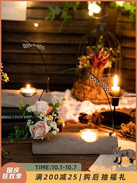 candle holders flower candlestick and holder are small decorative pieces of retro dining table logs
candle holders flower candlestick and holder are small decorative pieces of retro dining table logs