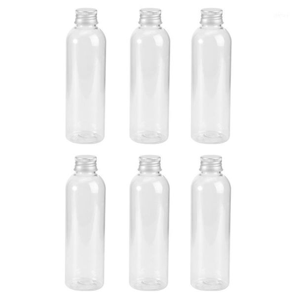 storage bottles & jars 6pcs 200ml transparent refillable empty container boxes tins with aluminum lid
storage bottles & jars 6pcs 200ml transparent refillable empty container boxes tins with aluminum lid