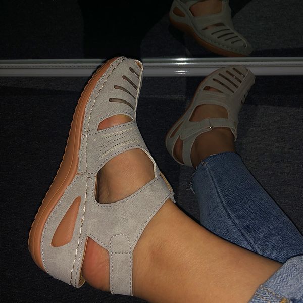2021 new woman summer leather vintage sandals buckle casual sewing women shoes ladies retro sandalias plus 35-44 10t7, Black
2021 new woman summer leather vintage sandals buckle casual sewing women shoes ladies retro sandalias plus 35-44 10t7, Black