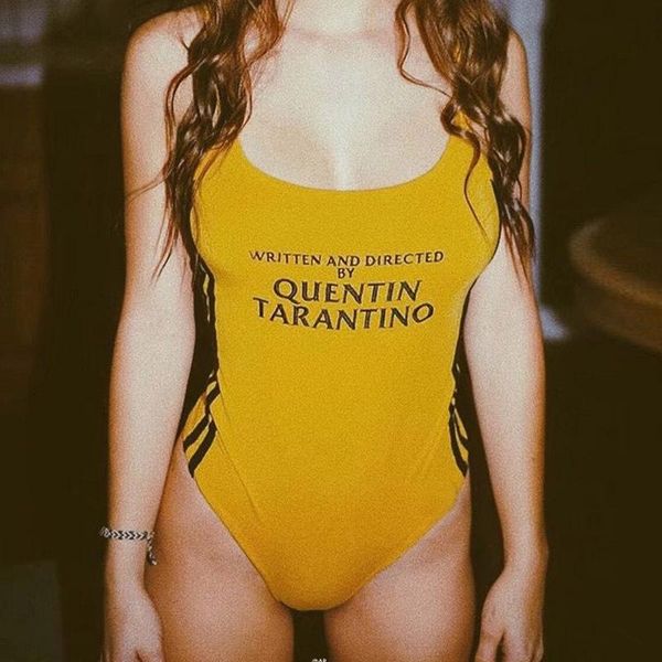 quentin tarantino directed movie bodysuit women bodycon jumpsuit summer cut out yellow female rompers body femme overalls, Black;white
quentin tarantino directed movie bodysuit women bodycon jumpsuit summer cut out yellow female rompers body femme overalls, Black;white
