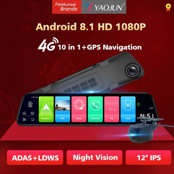 car rear view cameras& parking sensors yaojun 4g 12" dvr camera android os 2g+32g fhd 1080p dash cam auto wifi video rearview mirror ad
car rear view cameras& parking sensors yaojun 4g 12" dvr camera android os 2g+32g fhd 1080p dash cam auto wifi video rearview mirror ad