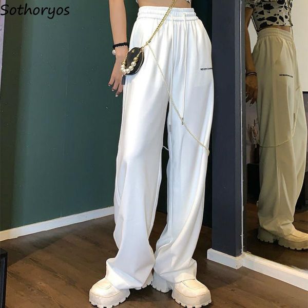 women's pants & capris casual women summer full-length loose drawstring solid white high waist straight thin breathable chic streetwear, Black;white
women's pants & capris casual women summer full-length loose drawstring solid white high waist straight thin breathable chic streetwear, Black;white
