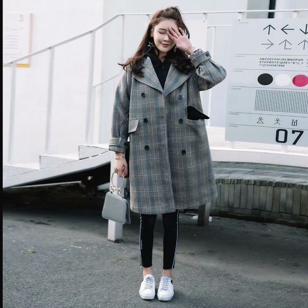 2021 new female mode chess autumn and winter jacket medium length thicken wool clothing for coat zhk2, Black
2021 new female mode chess autumn and winter jacket medium length thicken wool clothing for coat zhk2, Black