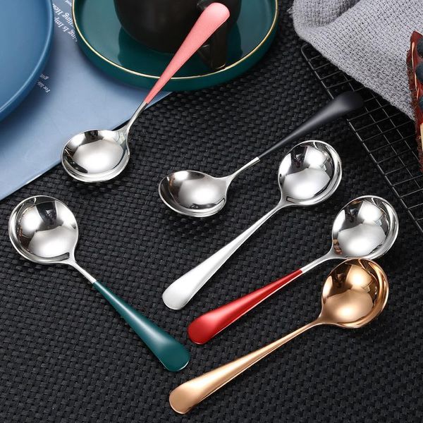 spoon rose glod silver stainless steel round coffee for ice cream dessert long handled cutlery kitchen spoons
spoon rose glod silver stainless steel round coffee for ice cream dessert long handled cutlery kitchen spoons
