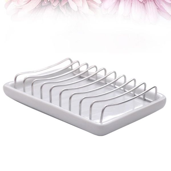bath accessory set 1pc stainless steel ceramic soap dish holder double layer draining box for bathroom shower kitchen(white)
bath accessory set 1pc stainless steel ceramic soap dish holder double layer draining box for bathroom shower kitchen(white)