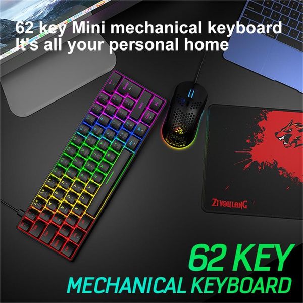 keyboards t60 mechanical gaming keyboard red switch 62keys usb type c wired with 18rgb lights for lapdeskpc gamer
keyboards t60 mechanical gaming keyboard red switch 62keys usb type c wired with 18rgb lights for lapdeskpc gamer