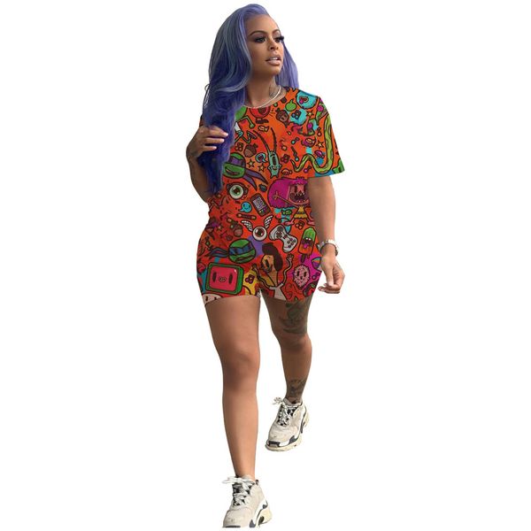 short sets for women summer boho two piece set crop t-shirt + soft sweatpants casual home outfit big size 210525, White
short sets for women summer boho two piece set crop t-shirt + soft sweatpants casual home outfit big size 210525, White