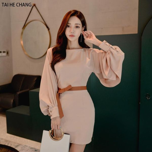 casual dresses 2021 women dress runway autumn elegant slim bodycon mini party long sleeve vestidos pencil office work, Black;gray
casual dresses 2021 women dress runway autumn elegant slim bodycon mini party long sleeve vestidos pencil office work, Black;gray