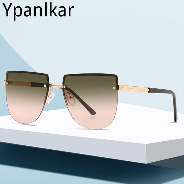sunglasses 2021 fashion rimless women man personality metal square mglasses uv400 shades traveling oculos, White;black
sunglasses 2021 fashion rimless women man personality metal square mglasses uv400 shades traveling oculos, White;black