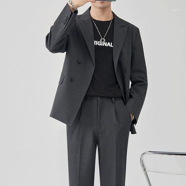 men's suits & blazers oimg two-piece suit autumn and winter korean version of the light cooked style cover slim casual plus size, White;black
men's suits & blazers oimg two-piece suit autumn and winter korean version of the light cooked style cover slim casual plus size, White;black