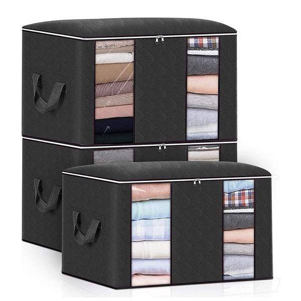 clothing & wardrobe storage non-woven quilt bag large capacity clothes container with zipper foldable dust-proof blanket organizer home bags
clothing & wardrobe storage non-woven quilt bag large capacity clothes container with zipper foldable dust-proof blanket organizer home bags