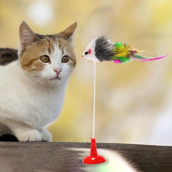 cat toys 20cm spring suction cup simulation false mouse exercise plastic and plush cats interactive funny teaser toy
cat toys 20cm spring suction cup simulation false mouse exercise plastic and plush cats interactive funny teaser toy