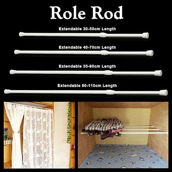 shower curtains 30-90cm curtain rail pole rod tension high carbon steel extendable poles for home bathroom toliet
shower curtains 30-90cm curtain rail pole rod tension high carbon steel extendable poles for home bathroom toliet