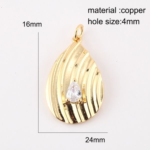 charms for jewelry making supplies gold geometric triangle pendant diy earring bracelet necklace copper zircon accessories, Blue;slivery
charms for jewelry making supplies gold geometric triangle pendant diy earring bracelet necklace copper zircon accessories, Blue;slivery