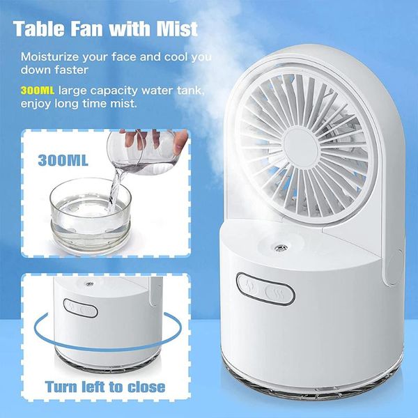 electric fans two in one humidifier fan usb rechargeable deskair cooler personal adjustable cooling with night light water mist
electric fans two in one humidifier fan usb rechargeable deskair cooler personal adjustable cooling with night light water mist