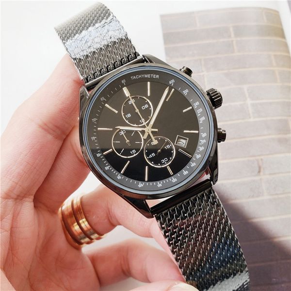 good quality brand watches men multifunction style stainless steel calendar date quartz clock small dials can work bs01, Slivery;brown
good quality brand watches men multifunction style stainless steel calendar date quartz clock small dials can work bs01, Slivery;brown
