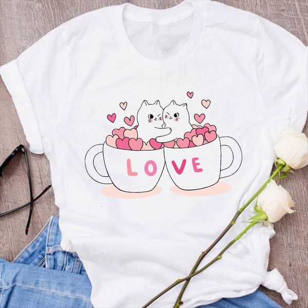 graphic love cat couple animal women funny fashion cartoon clothes tees print clothing female t shirt womens, White
graphic love cat couple animal women funny fashion cartoon clothes tees print clothing female t shirt womens, White
