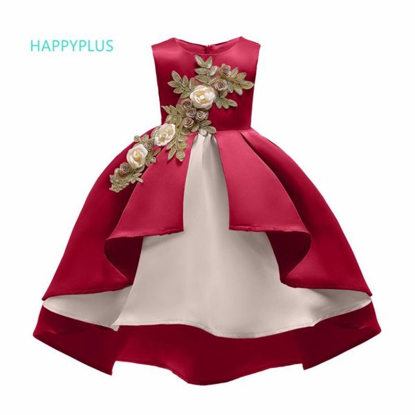 girl's dresses happyplus toddler girl dress christmas ceremony kids floral princess party child evening wedding clothing children, Red;yellow
girl's dresses happyplus toddler girl dress christmas ceremony kids floral princess party child evening wedding clothing children, Red;yellow