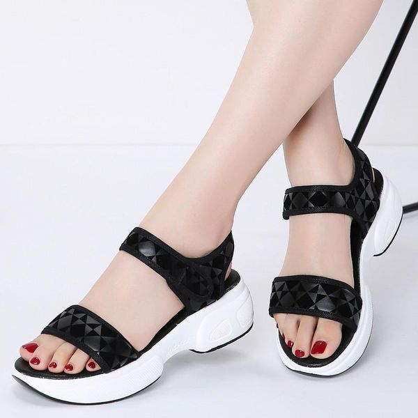 dress shoes 2021 summer women flat sandals wedges platform sandalias buckle high heels strap, Black
dress shoes 2021 summer women flat sandals wedges platform sandalias buckle high heels strap, Black