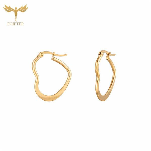 hoop & huggie stainless steel simple heart rectangle earrings for women vingate golden love aretes brinco feminino gifts, Golden;silver 
hoop & huggie stainless steel simple heart rectangle earrings for women vingate golden love aretes brinco feminino gifts, Golden;silver