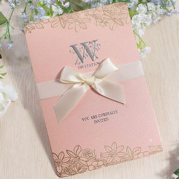 greeting cards (50pieces/lot) personalized printing wedding invitation with champagne bow diy embossed flower for bridal shower party
greeting cards (50pieces/lot) personalized printing wedding invitation with champagne bow diy embossed flower for bridal shower party