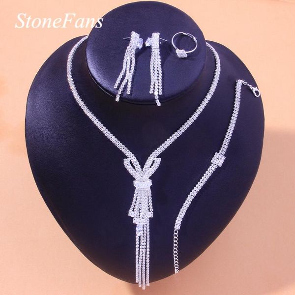 earrings & necklace stonefans geometric rhinestone bracelet earring ring set for women silver color bridal jewelry wedding gift
earrings & necklace stonefans geometric rhinestone bracelet earring ring set for women silver color bridal jewelry wedding gift
