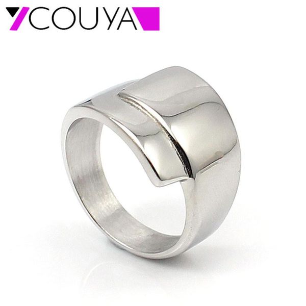 cluster rings couya 2021 fashion stainless steel irregular ring shiny wide party bands for women jewelry gift, Golden;silver
cluster rings couya 2021 fashion stainless steel irregular ring shiny wide party bands for women jewelry gift, Golden;silver